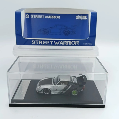 Porsche RWB (Limited to 499pcs), 1:64 Scale (Silver Black)