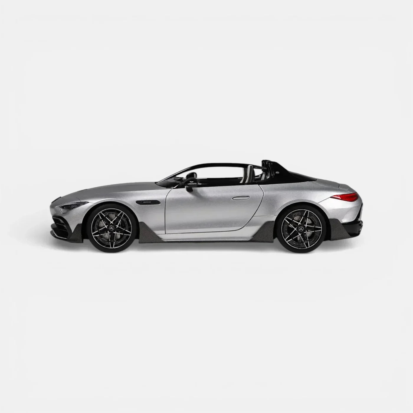 NZG Mercedes-AMG PureSpeed Silver 1:18 Scale Diecast Model