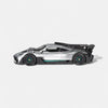 NZG Mercedes-AMG ONE Race with Stars Silver 1:18 Scale Diecast Model