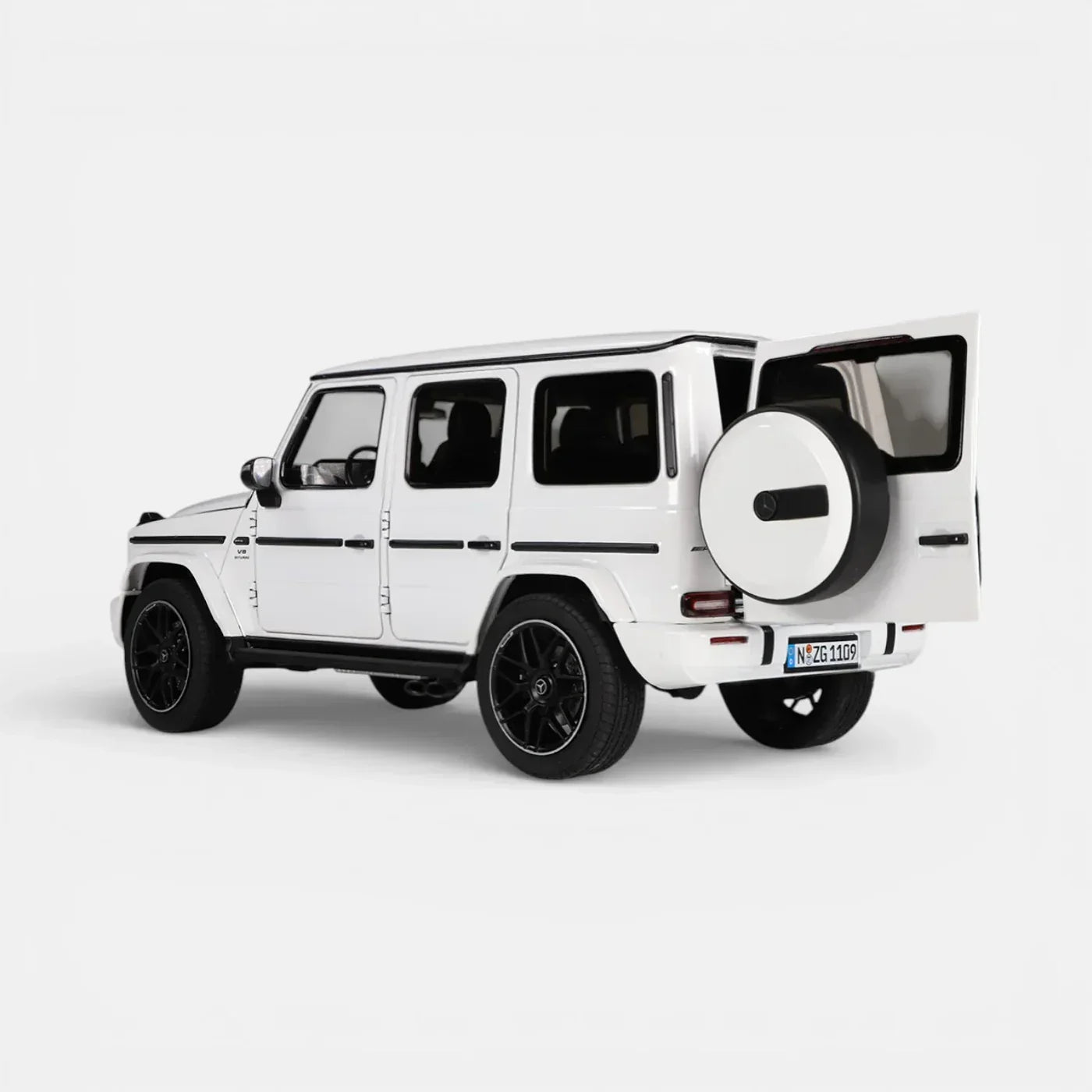 NZG Mercedes-AMG G63 W465 Polar White 1:18 Scale Diecast Model