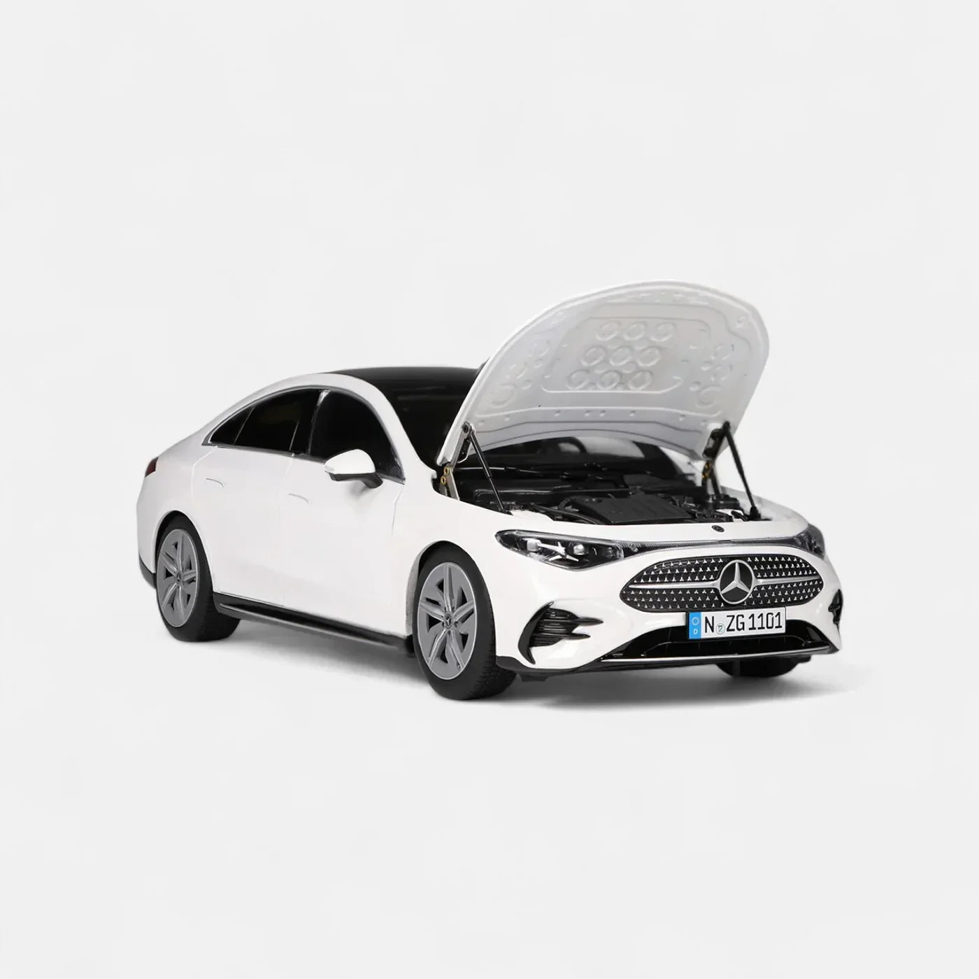 NZG Mercedes-Benz CLA Coupé Polar White 1:18 Scale Diecast Model