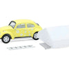 GreenLight Classic Volkswagen Beetle Great Outdoors Edition Yellow 1:64 Scale Diecast Model