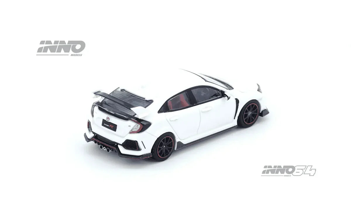 INNO64 Honda Civic Type R FK8 White 1:64 Scale Diecast Model