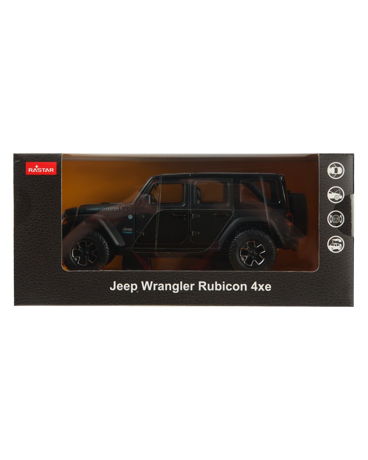 Jeep Wrangler Rubicon 4xe 1:24 Scale Diecast Off-Road SUV Collectible