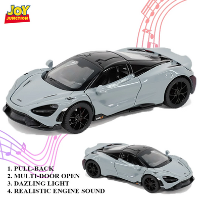 McLaren 765LT (Grey) by Joy Junction, 1:32 scale, view 2