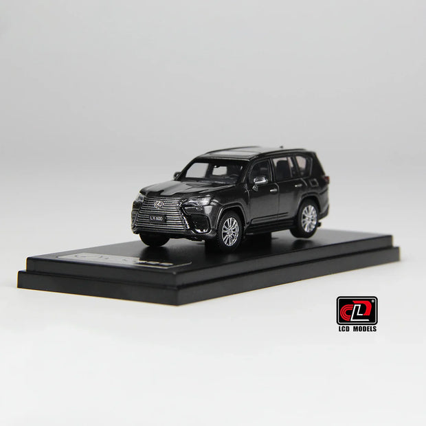 LCD Lexus LX600 Grey 1:64 Scale Diecast Model