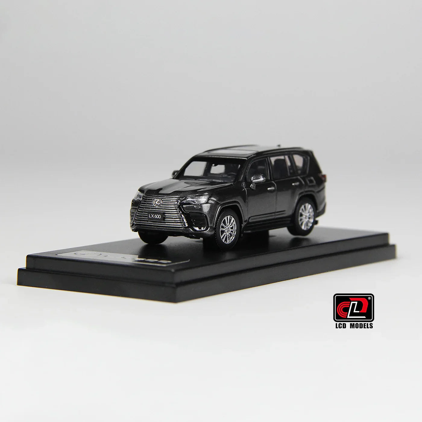 LCD Lexus LX600 Black 1:64 Scale Diecast Model
