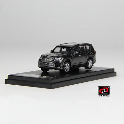 LCD Lexus LX600 Black 1:64 Scale Diecast Model