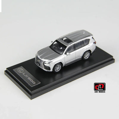 LCD Lexus LX600 Silver 1:64 Scale Diecast Model