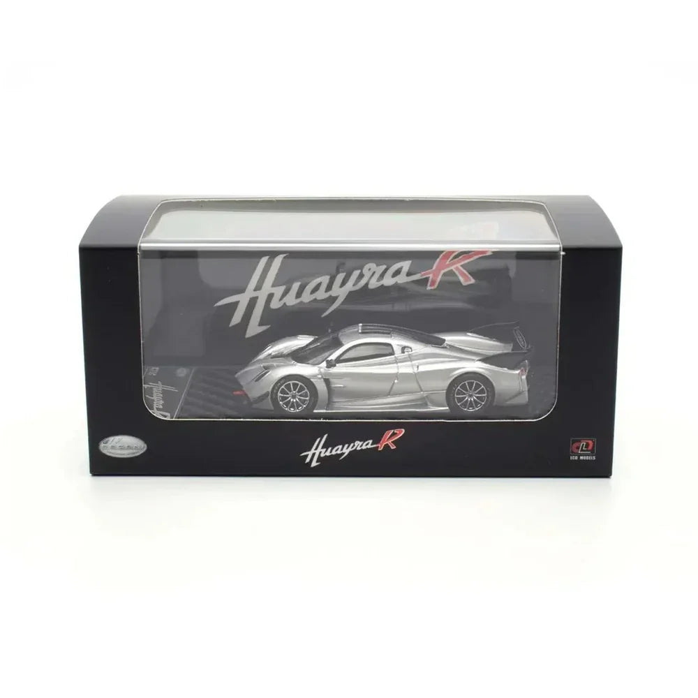 LCD Pagani Huayra R Silver 1:64 Scale Diecast Model