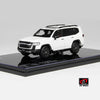LCD Toyota Land Cruiser LC300 GR Sport White 1:43 Scale Diecast Model
