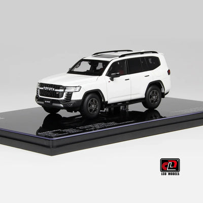 LCD Toyota Land Cruiser LC300 GR Sport White 1:43 Scale Diecast Model
