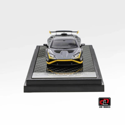 Lamborghini Huracan STO Foshan APA XPO Special Package 2025, 1:64 Scale (Silver Grey) - LCD Models