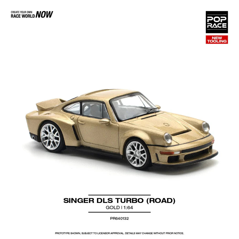 POPRACE Singer DLS Turbo, 1:64 Scale (Sand Color)
