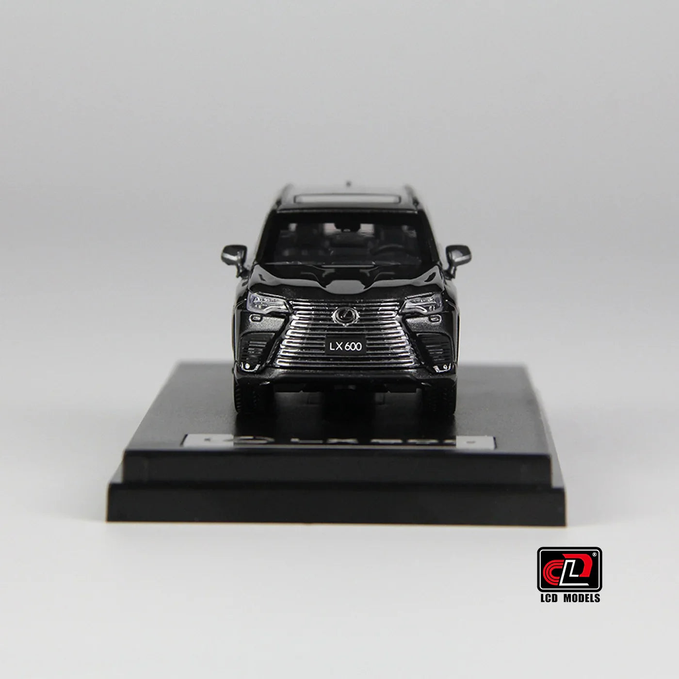 LCD Lexus LX600 Black 1:64 Scale Diecast Model