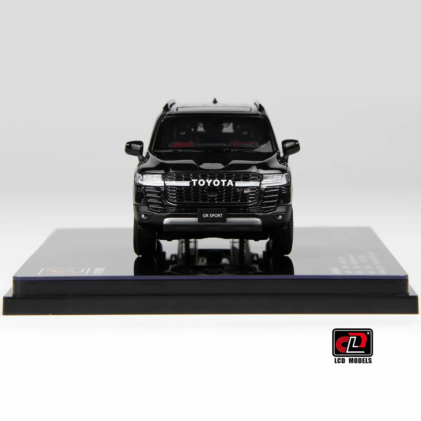 LCD Toyota Land Cruiser LC300 GR Sport Black 1:43 Scale Diecast Model