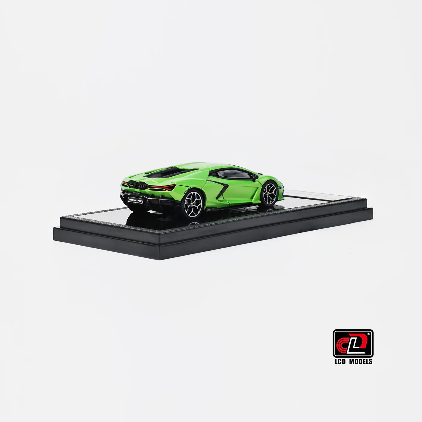 LCD Lamborghini Revuelto Shanghai Toy Fair Special Package 2025 Apple Green 1:64 Scale Diecast Model