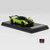 LCD Pagani Huayra R Green 1:64 Scale Diecast Model