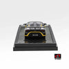 LCD Lamborghini Huracan STO Foshan APA XPO Special Package 2025 Silver Grey 1:64 Scale Diecast Model