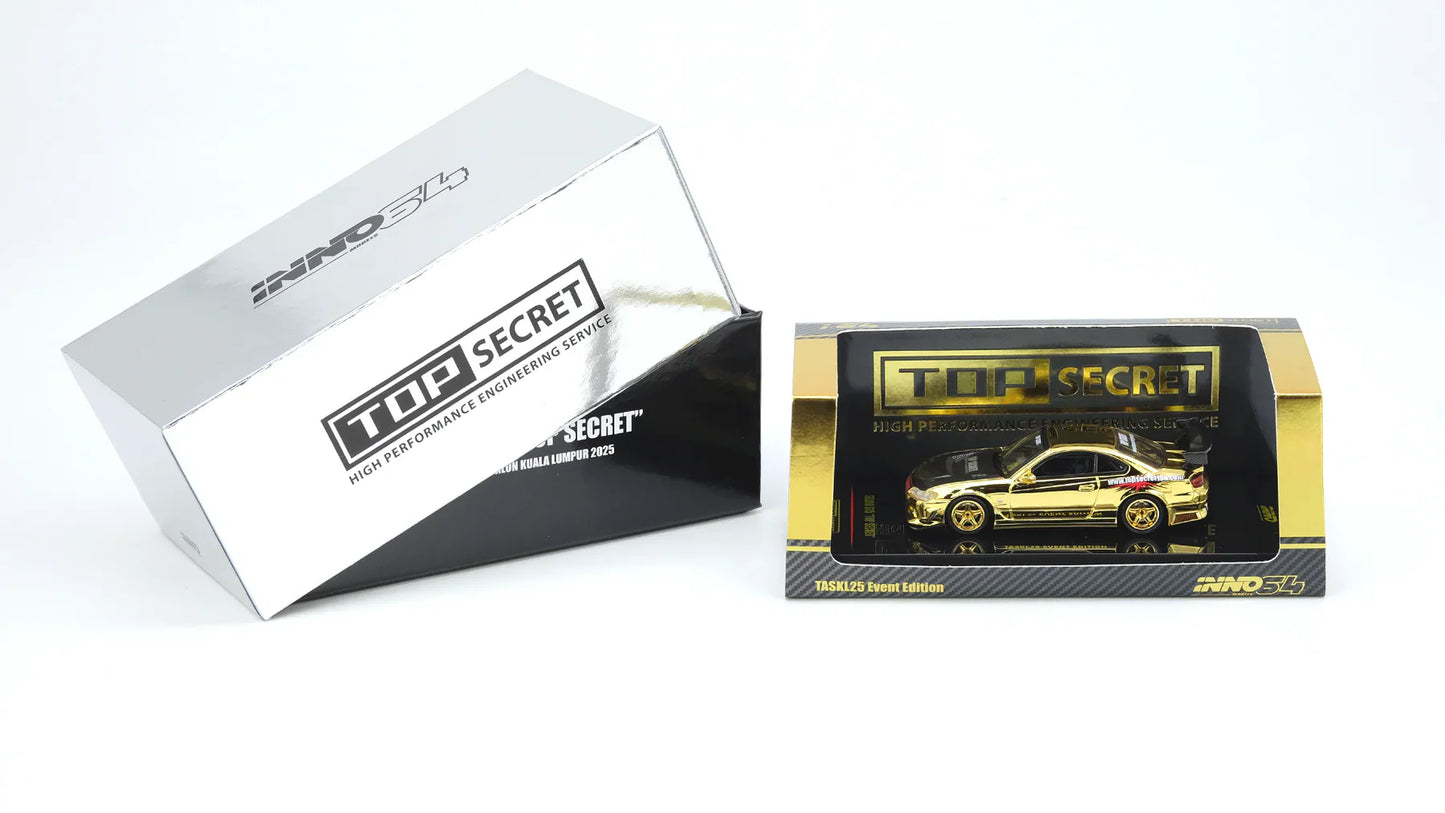 INNO64 Top Secret Silvia S15 Tokyo Auto Salon Kuala Lumpur 2025 Event Edition 1:64 Scale Diecast Model