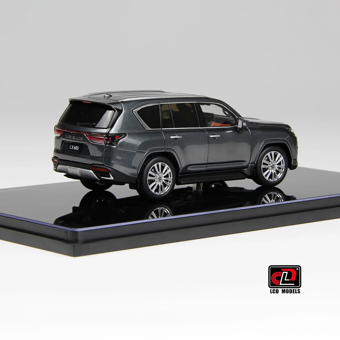 LCD Lexus LX600 Grey 1:43 Scale Diecast Model