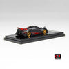 LCD Pagani Imola Coupe Matte Black 1:64 Scale Diecast Model
