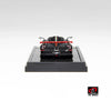 LCD Pagani Imola Coupe Matte Black 1:64 Scale Diecast Model