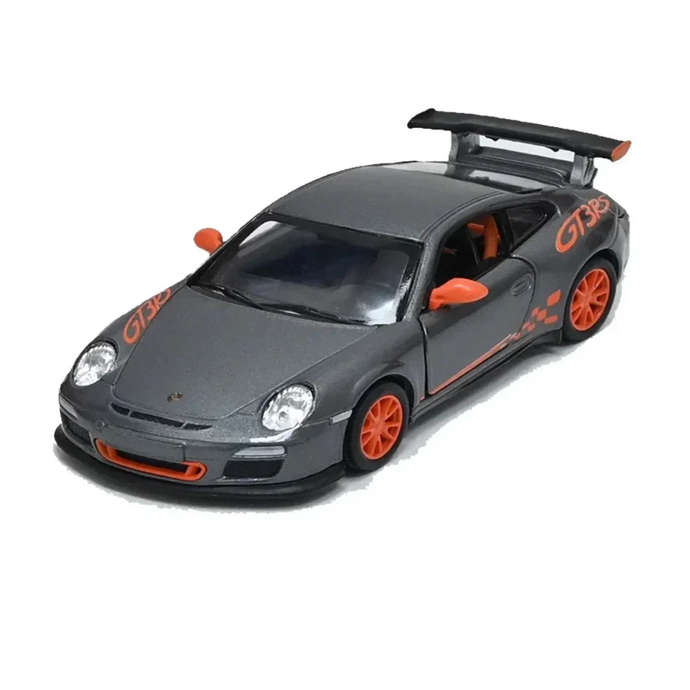 Kinsmart Porsche 911 GT3 RS 2010 1:36 Scale Diecast Model (Grey)