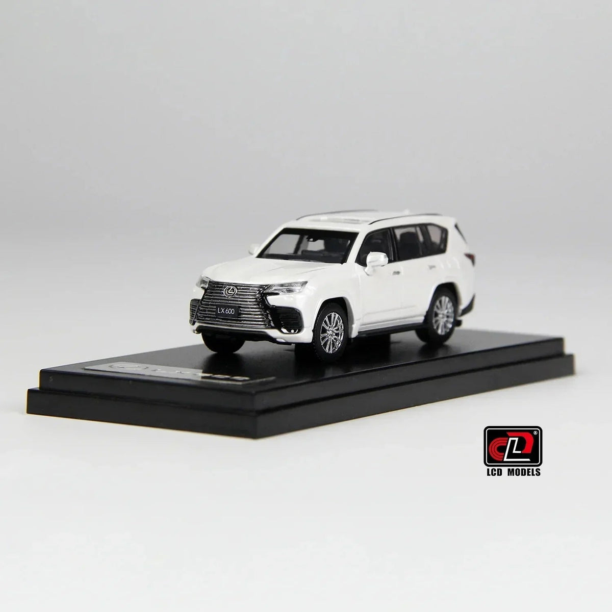Lexus LX600, 1:64 Scale (White) - LCD Models