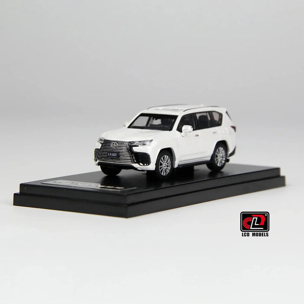 LCD Lexus LX600 1:64 Scale Diecast Model – White