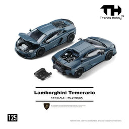 Lamborghini Temerario, 1:64 Scale (Matte Blue)