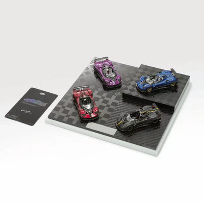 LCD Pagani Zonda HP Four Carbon Set 1:64 Scale