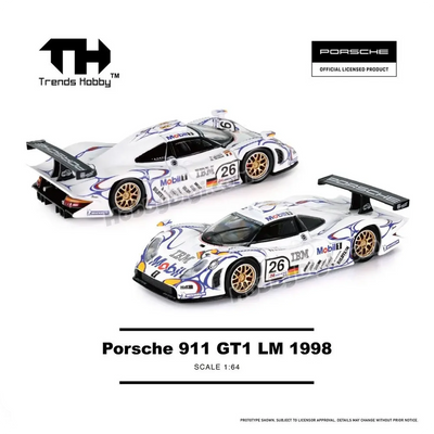 Porsche 911 GTI LM 1998, 1:64 Scale