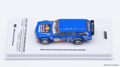 INNO64 Mad Mike 1976 Mazda RX-3 Station Wagon TAS 2024 1:64 Scale Diecast Model