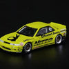 INNO64 Nissan Silvia S13 V2 Pandem Rocket Bunny Light Yellow 1:64 Scale Diecast Model Car (Pre-Order)