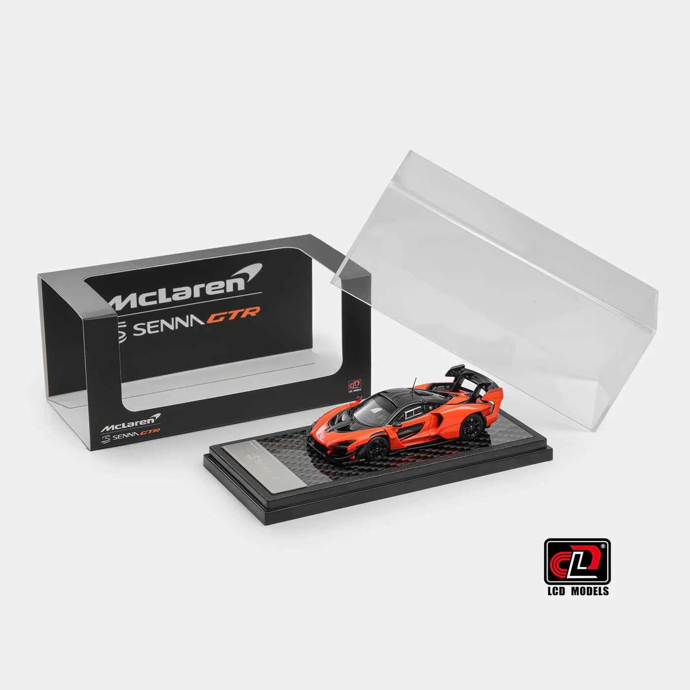 LCD McLaren Senna GTR 1:64 Scale Diecast Model – Orange