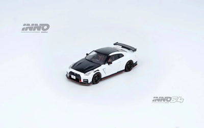 INNO64 Nissan GT-R R35 Nismo White 1:64 Scale Diecast Model