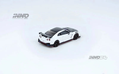 INNO64 Nissan GT-R R35 Nismo White 1:64 Scale Diecast Model