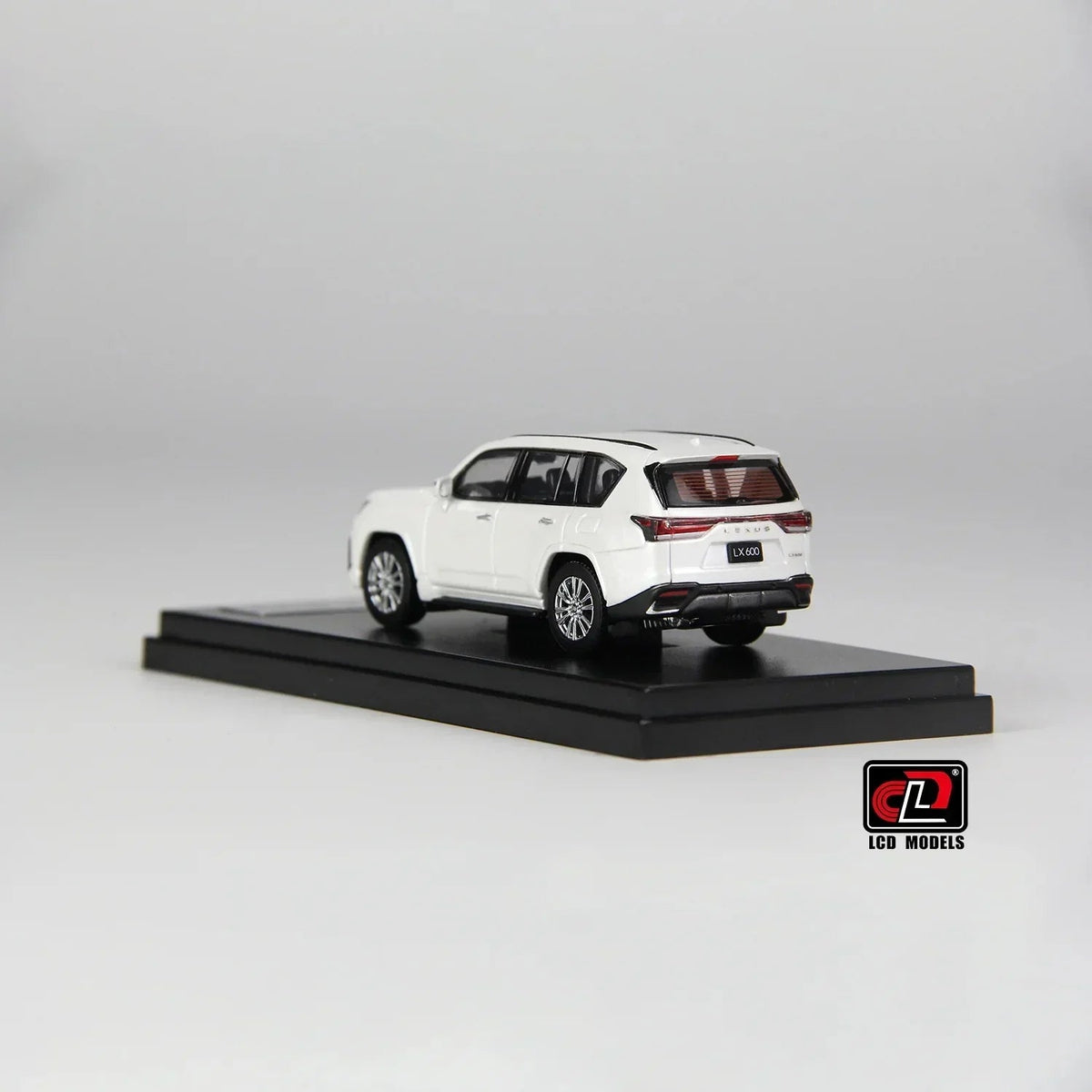 Lexus LX600, 1:64 Scale (White) - LCD Models