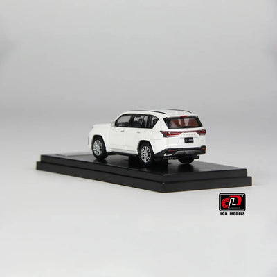 LCD Lexus LX600 1:64 Scale Diecast Model – White