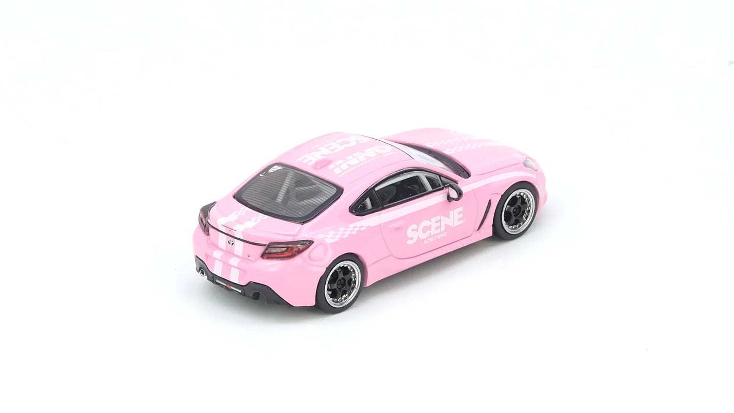 INNO64 Toyota GR86 Inno X Scene Macau Grand Prix 2024 Pink 1:64 Scale Diecast Model (Pre-Order)