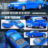 INNO64 Nissan Skyline GT-R R33 Championship Blue 1:64 Scale Diecast Model (Pre-Order)