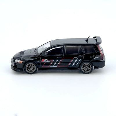 INNO64 Mitsubishi Lancer Evolution IX Wagon 2005 1:64 Scale Diecast Model (Black)