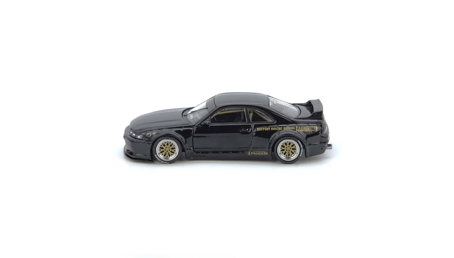 INNO64 Pandem GT-R BCNR33 Black 1:64 Scale Diecast Model Car (Pre-Order)