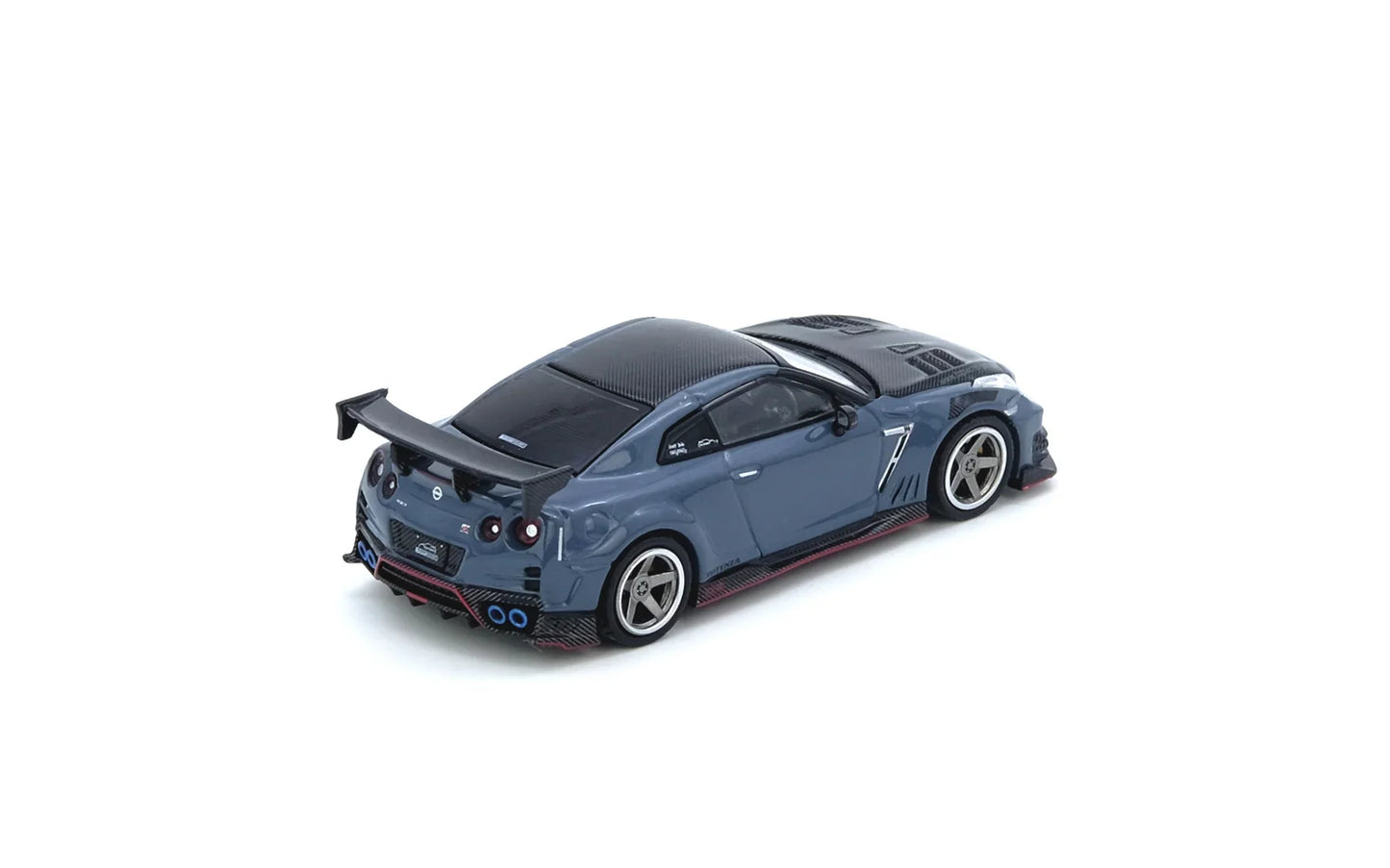 INNO64 Nissan GT-R R35 Top Secret Hong Kong Toy Car Salon 2025 Chrome Gold 1:64 Scale Diecast Model