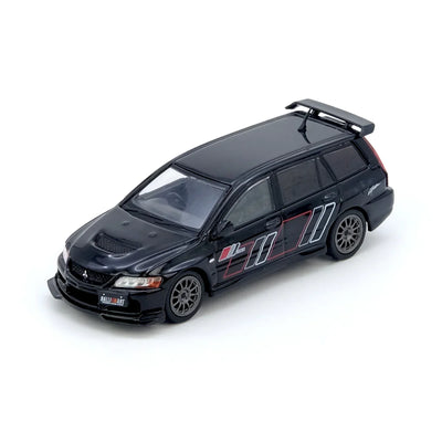 INNO64 Mitsubishi Lancer Evolution IX Wagon 2005 1:64 Scale Diecast Model (Black)