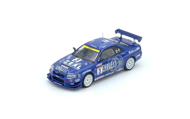 INNO64 Nissan Skyline GT-R R34 #3 Endless Advan Super Taikyu Winner 2002 1:64 Scale Diecast Model