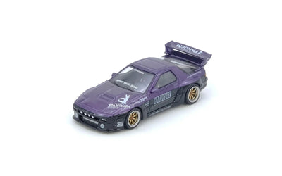 Mazda RX7 (Fc3S) Pandem Rocket Bunny, 1:64 Scale (Purple) - INNO64