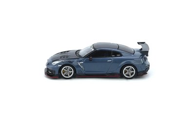 GT-R R35 Top Secret Hong Kong Toy Car Salon 2025, 1:64 Scale (Chrome Gold) - INNO64