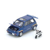 INNO64 Honda City Turbo II Blue 1:64 Scale Diecast Model